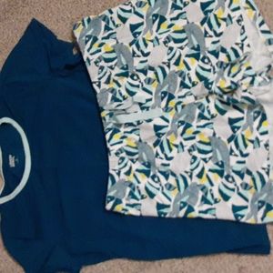 Lands End PJ Set EUC